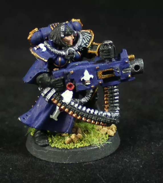 Warhammer 40K: Sisters of Battle- Battle Sister w/ Heavy Bolter (Metal) CE93