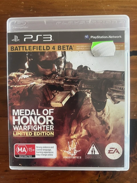 Jogo Medal Of Honor Limited Edition Beta Battlefield 4 Ps3