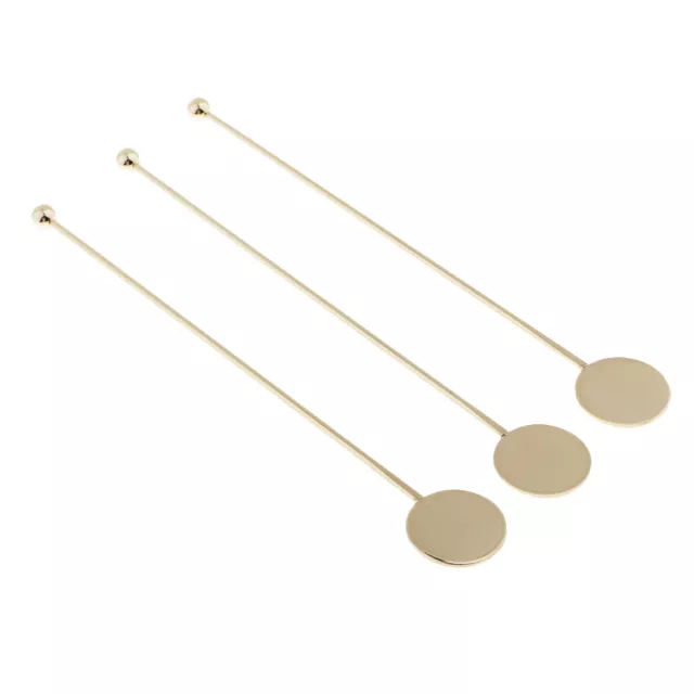 6.88inch Cocktail Swizzle Stick Kaffee Rührer   Gold