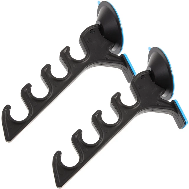 Soporte de caña de pescar para automóvil soporte de caña para barco estante negro abdominales material