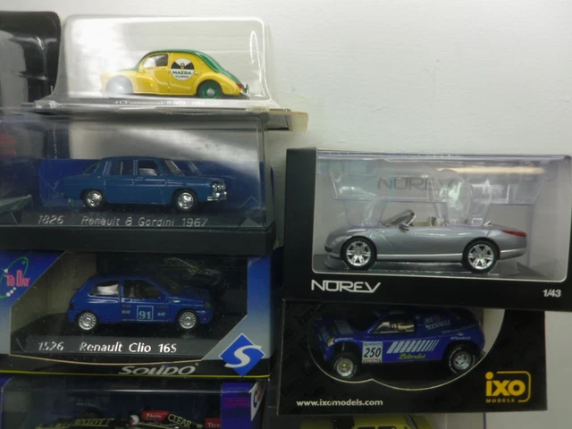 1/43 Renault Ixo Norev Solido Uh Lot Voiture 4