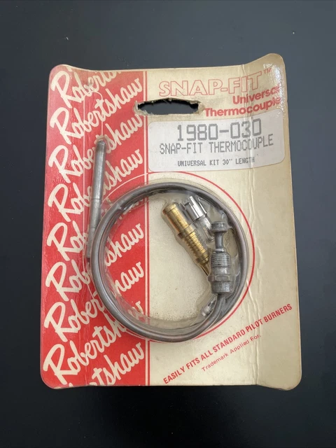 Robertshaw 30” Universal Snap-fit thermocouple