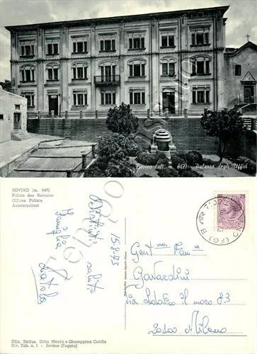 Cartolina di Bovino - Foggia, 1973