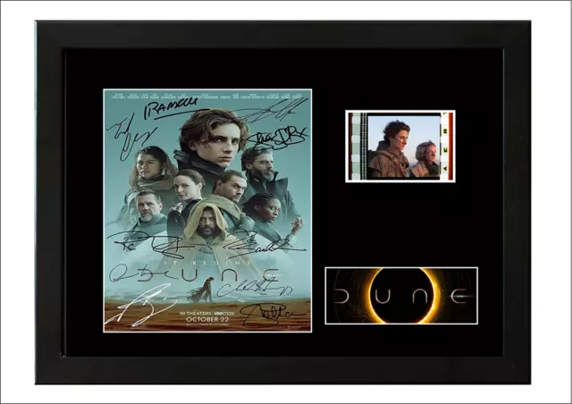 Dune New Original Framed Film Cell Display Stunning Signed Gift