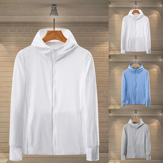 Mantel Männer Jacke Für Herren Sonnenschutz Sport Wasserdicht Atmungsaktiv