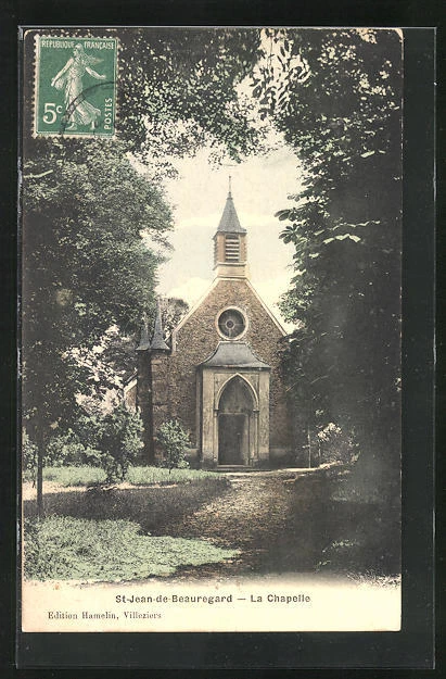 CPA Saint-Jean-de-Beauregard, la Chapelle