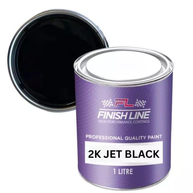 2K HS Jet Black Paint Gloss Satin Matt Finish