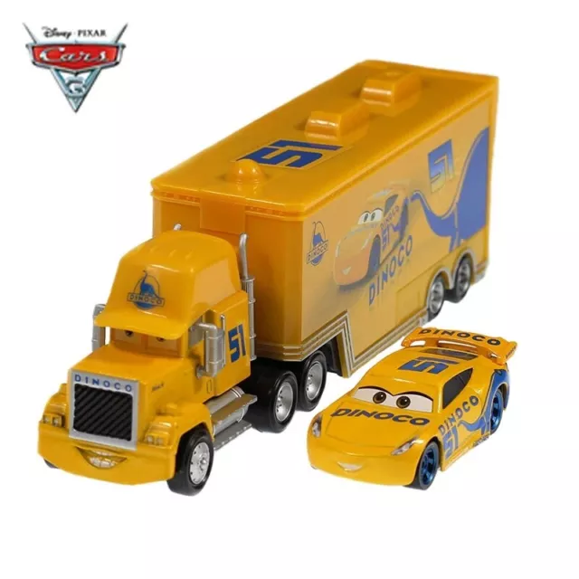 Disney Pixar Cars NO.51 DiNOco Cruz Ramirez Mack Hauler Truck  Collect Car Toy