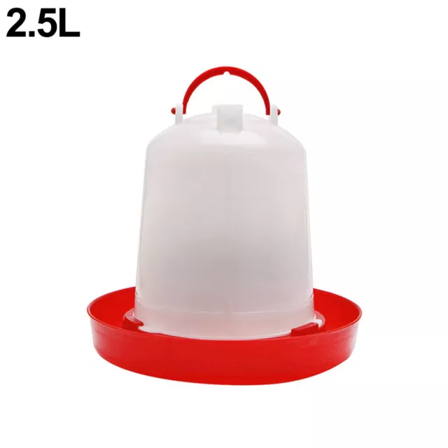 1Pc Chicken Feeder Drinker Poultry Chick Hen Quail Bantam Food Water Kettle 96