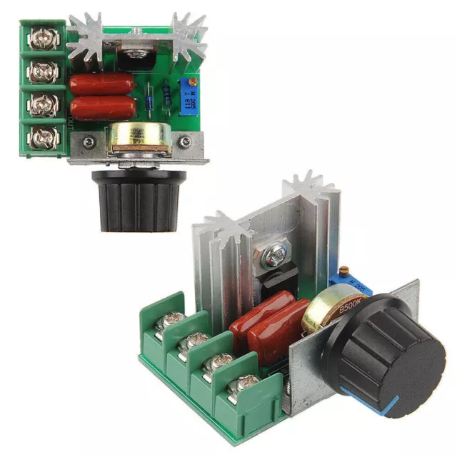 220V 2000W Speed Controller SCR Voltage Regulator Dimming Dimmers Thermostat