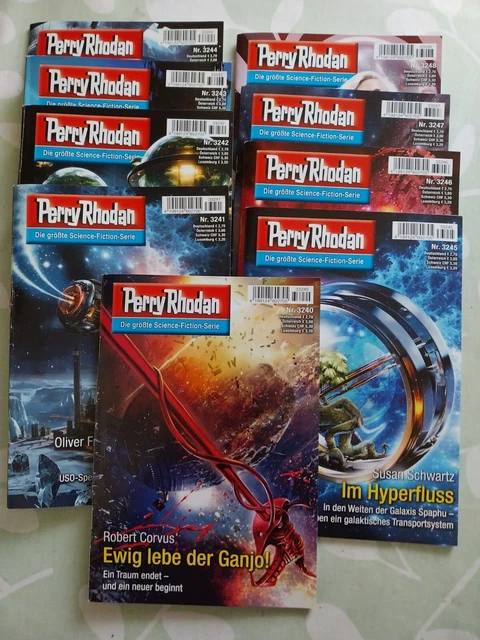 Wo Kann Ich Gebrauchte Perry Rhodan Hefte Kaufen 10 X PERRY Rhodan Erstausgabe, Heft 3240 - 3249, Fragment-Zyklus EUR 20