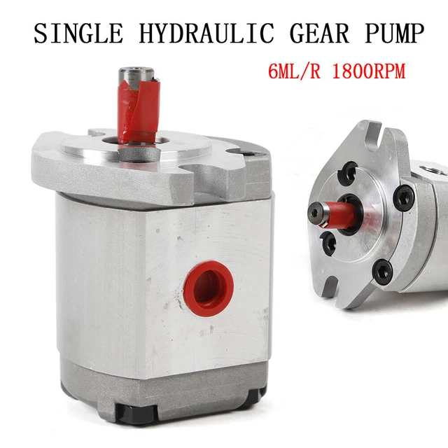 HYDRAULIC GEAR PUMP Flat Key Shaft SAE Flange Mounting Mini High