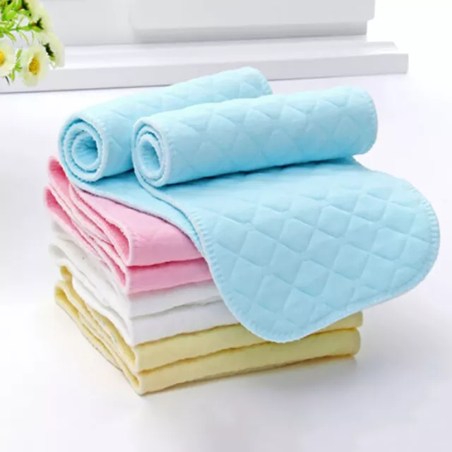 10 Pcs Napkin Multiple-use Breathable Newborn Nappy Cloth Diaper Comfortable