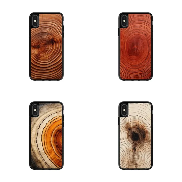 For Samsung A13 A53 A32 A54 A81 A82 A91 wooden tree rings texture