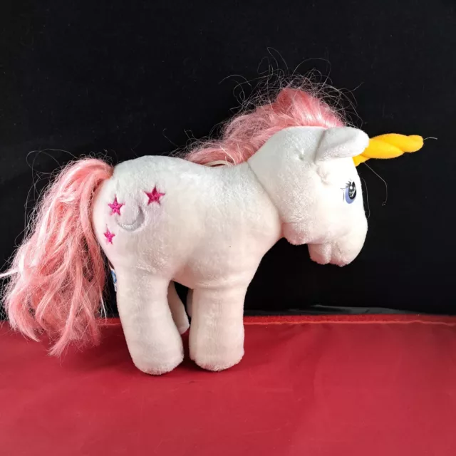 Vtg My Little Pony G1 Hasbro Softies MOONDANCER Plush Unicorn Star Moon *572
