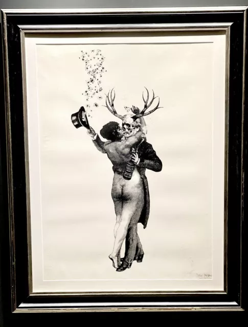 1St Edition Dan Hillier 'In The Townhouse' Signed Screen Print Number 1 Of200