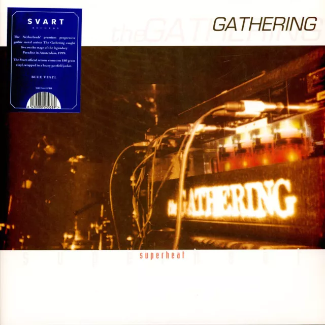 The Gathering - Superheat - A Live Album Blue Vinyl Edtio (2023 - EU - Original)