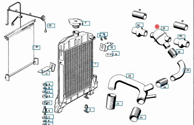 Termostato Liquido Raffreddamento Motore HZTWFC - Ricambio OEM 1336Z0 Per Citroen C4, C3, Peugeot 1.4-1.6L