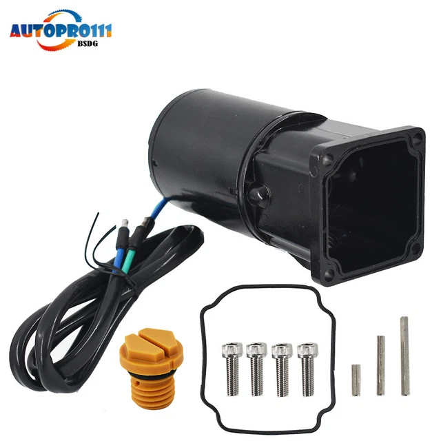 Tilt Trim Motor Replacement For Mercury Outboards - Fits 809885A1, 809885A2, 819480A1 & More