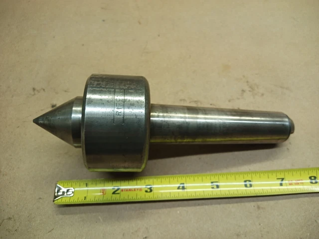 Vintage Greasable US Made Riten Live Center 4MT Shank