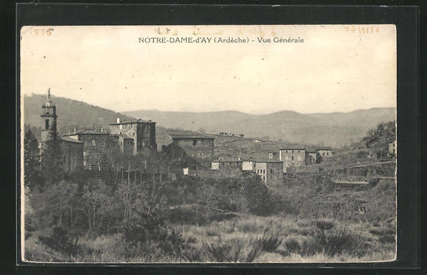 CPA Notre-Dame-d´Ay, Vue Generale