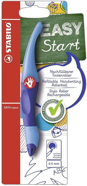 Ergonomischer Tintenroller Für Rechtshänder - STABILO Easyoriginal in Dunkel-/He