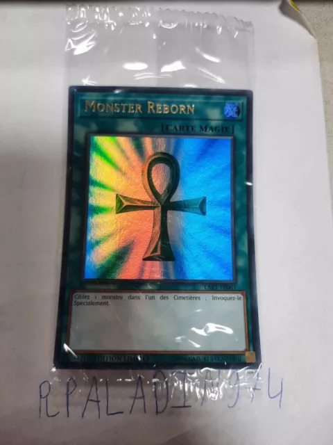 Yu-Gi-Oh !  MONSTER REBORN LART-FR001 Scellé Ultra rare