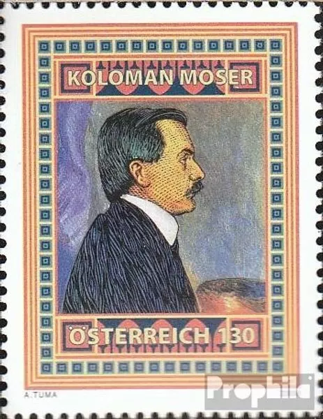 Österreich 2781 (kompl.Ausg.) postfrisch 2008 Koloman Moser