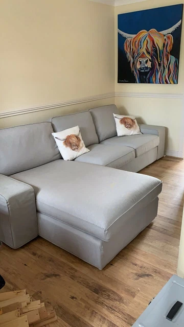 Kivik light grey sofa discount