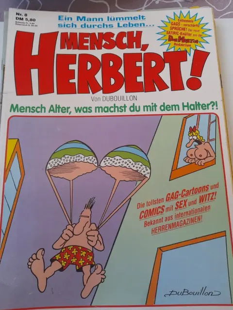Comic - Ein Mann lümmelt sich durchs Leben - Mensch Herbert NR. 8
