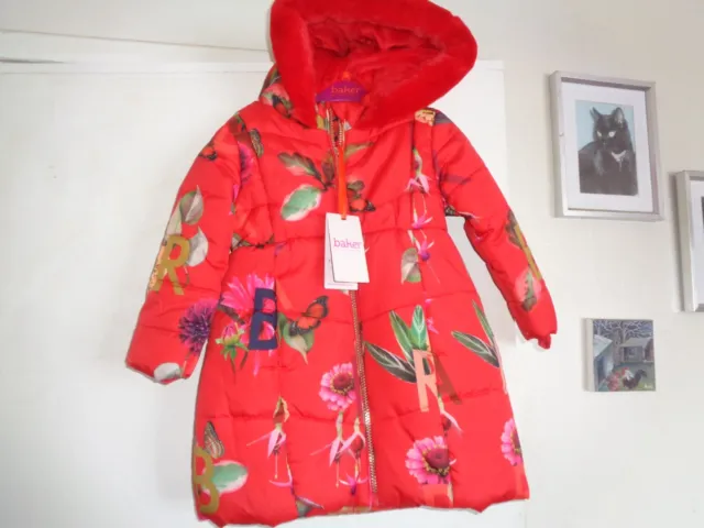 Ted Baker Girls Warm Padded Coat Age 2-3 Years BNWT