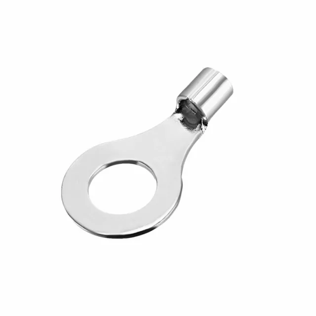 20Pc RNB2-6L Non Isolé U-Type sertir cuivre 1,5 mm2 Connecteur fil Argent