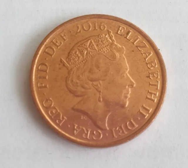 2016 One Penny Coins 1p Brilliant