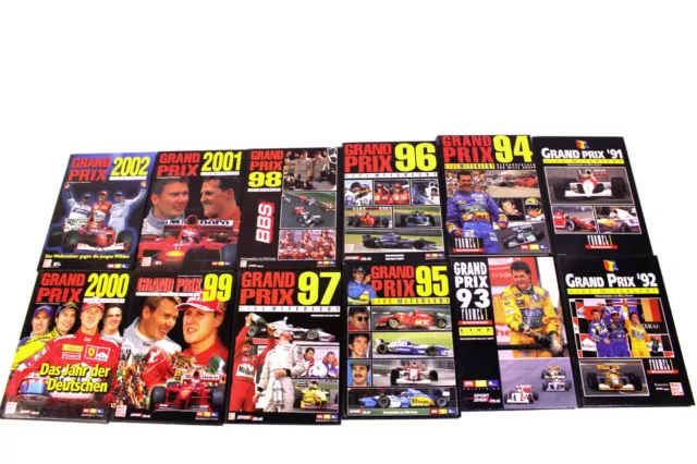 12 Bücher RTl Plus Grand Prix 1991 bis 2002 Live miterlebt Formel 1 Zeitgeist