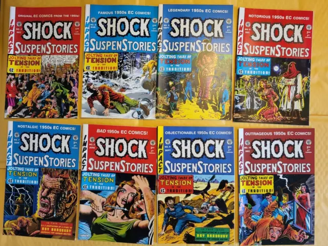 Shock SuspenStories 1992 Gemstone, Near Complete Lot of 16, Excellent Condition!