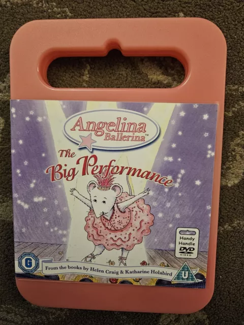 Angelina Ballerina The Big Performance Dvd 4 Episodes Kids