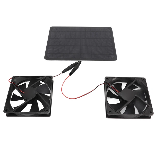 Portable Ventilator 10W Energy Saving Monocrystalline Silicon Abs 12V