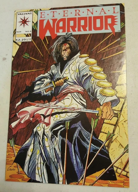 ETERNAL WARRIOR #4 ~ 1st appearance Bloodshot ~ 1992 ~ Valiant Movie Vin Diesel