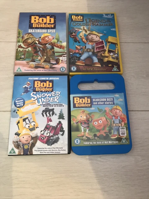 BOB THE BUILDER Dvd Bundle X4 Tested Uk Seller £7.95 - PicClick UK
