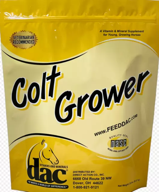 DAC Colt Grower 5#, 5 lb, Vitamin & Mineral