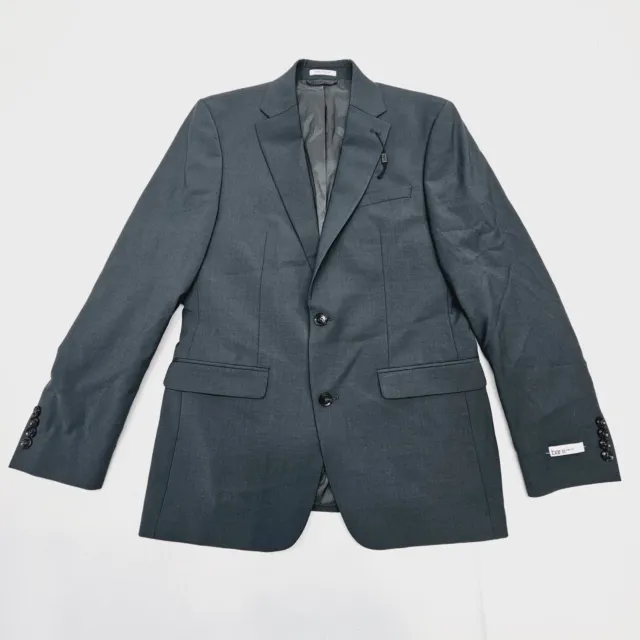 Bar III Men's 38R Slim-Fit Emerald Green Wool Blend Suit Jacket Blazer $425