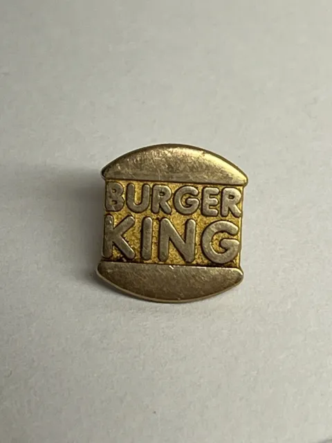Vtg 1/10 10k Gold Filled Burger King Loyal Service Award Lapel Pin ***READ
