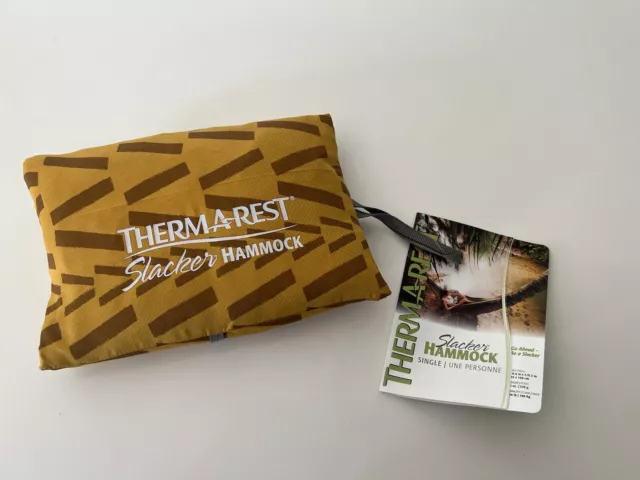 Hamaca de curry individual para mochilero Thermarest Slacker 