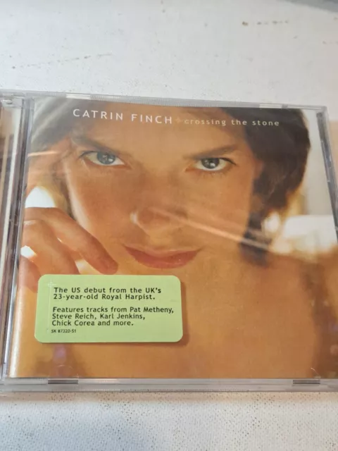 CD Catrin Finch, harp, acoustic & electric: CROSSING THE STONE (2003 Sony Music)