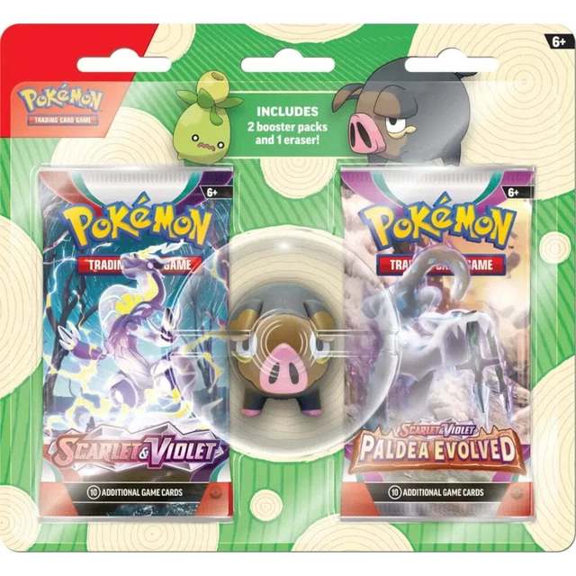 Pokémon Back To School Eraser Blister Lechonk Inglese