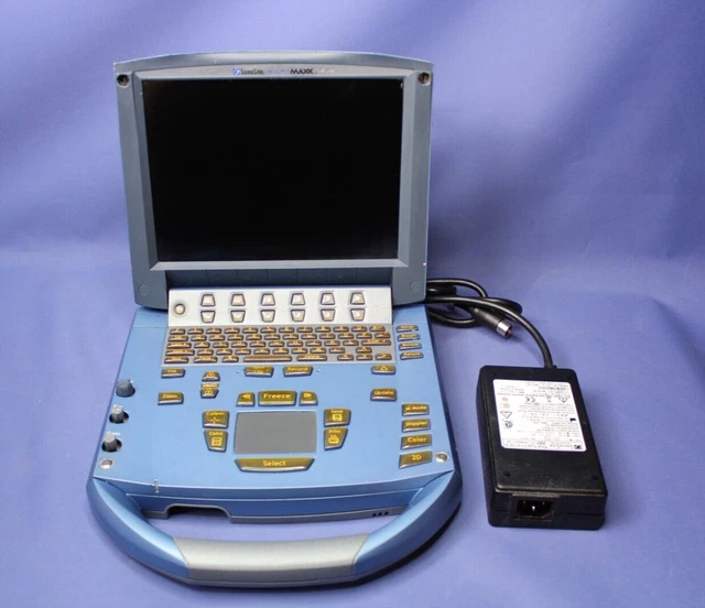 Micromaxx SONOSITE MICROMAXX PORTABLE Ultrasound & Power supply cardiac Nerve ...