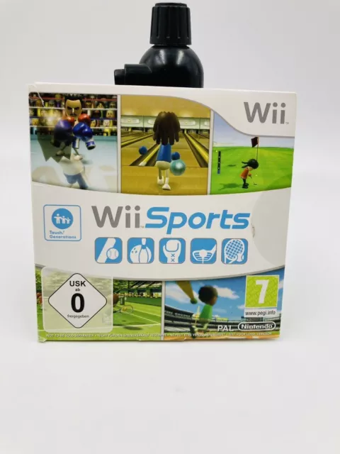 Nintendo Wii Sports PAL 2006 boxed cardboard Tested