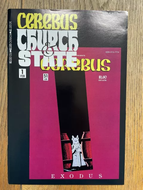 Cerebus #51 Exodus Aardvark Vanaheim Comics June 1983 Dave Sim