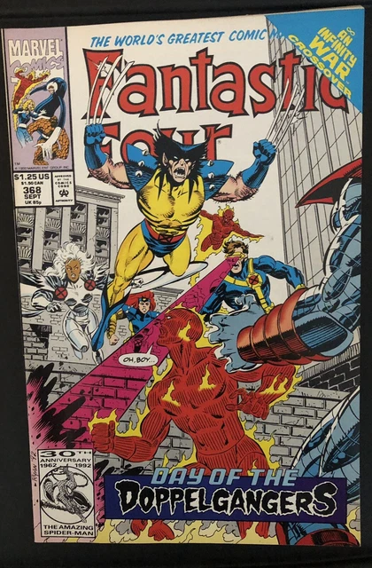 FANTASTIC FOUR #368 (Sept, 1992) Infinity War MARVEL COMICS