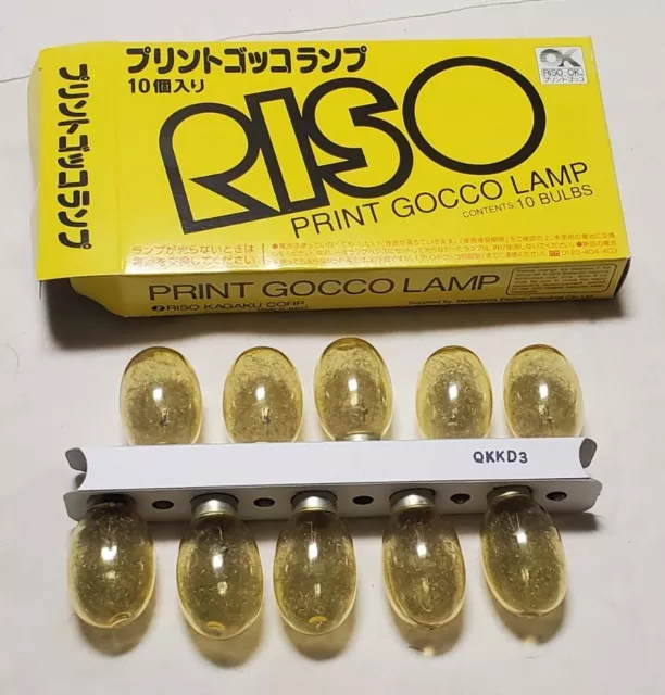 RISO Print Gocco malla Master 10 Flash Lámpara Bombilla Pantalla Impresora